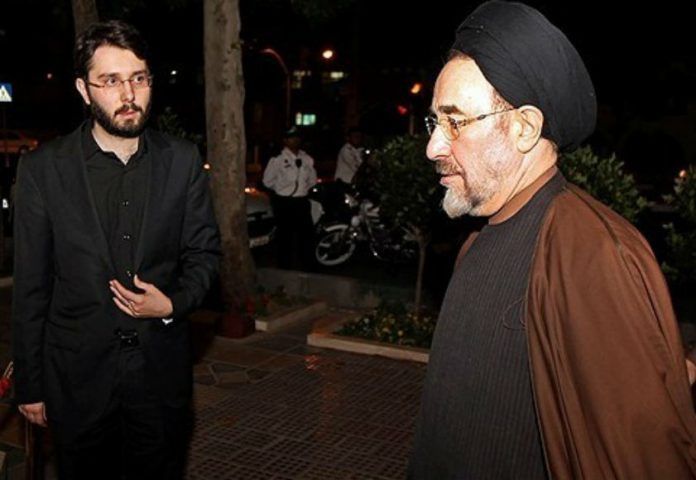 محمد خاتمی و پسرش عماد خاتمی عضو شورای مرکزی حزب اتحاد ملت