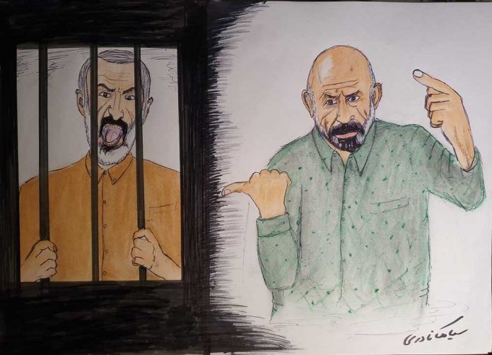 نقاشی سیامک نادری/ دارابی حمید نوری