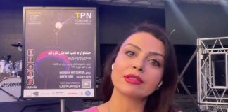 شبنم فرشادجو، هنرپیشه و داور جشنواره تئاتر فارسی تورنتو