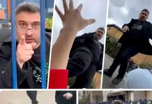 حامی رژیم جمهوری اسلامی در دادگاه لندن به اتهام ضرب و جرح یک معترض زن مجرم شناخته شد
