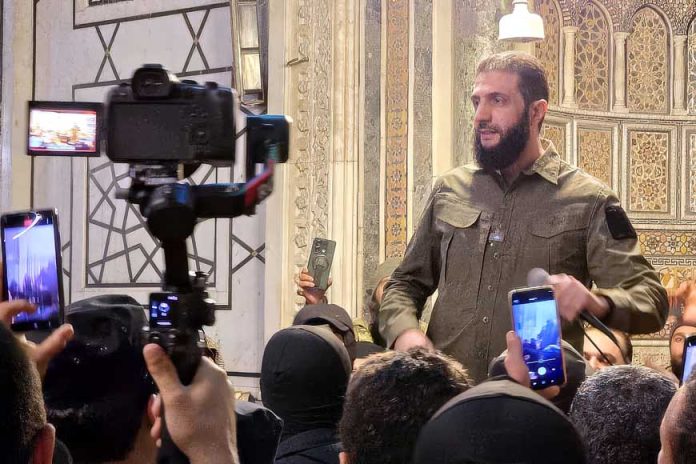 محمد الجولانی در دمشق/ ۸ دسامبر ۲۰۲۴