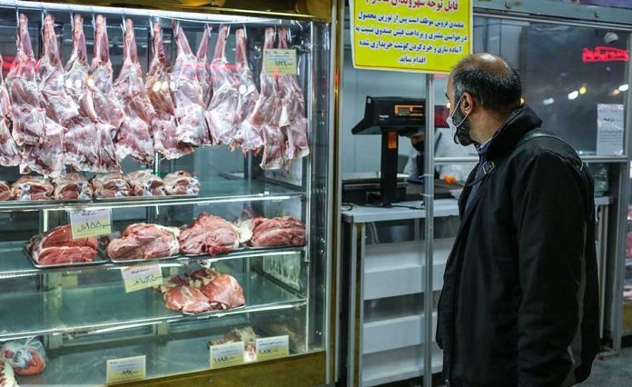 تورم گرانی فقر گوشت موادغذایی