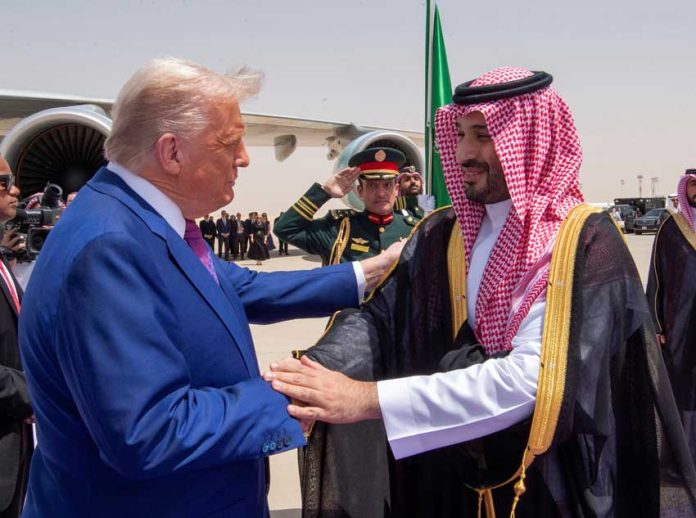 محمد بن سلمان و دونالد ترامپ / ریاض / ۱۳ مه ۲۰۲۵/ رویترز